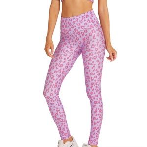 💕Goldsheep leggings Like New XXL Lavender Cheetah Legging